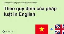 Đúng Quy Định Tiếng Anh Là Gì