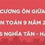 Ôn Toán Lớp 6 Giữa Kì 1