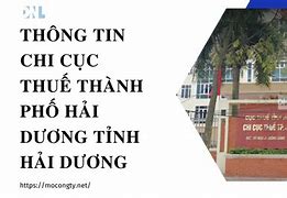 Số Điện Thoại Chi Cục Thuế Tỉnh Hải Dương