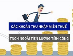 Thu Nhập Miễn Thuế Tncn Gồm Những Khoản Nào